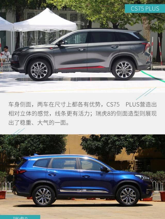  合适@10万出头买谁更合适？ 长安CS75 PLUS对比瑞虎8