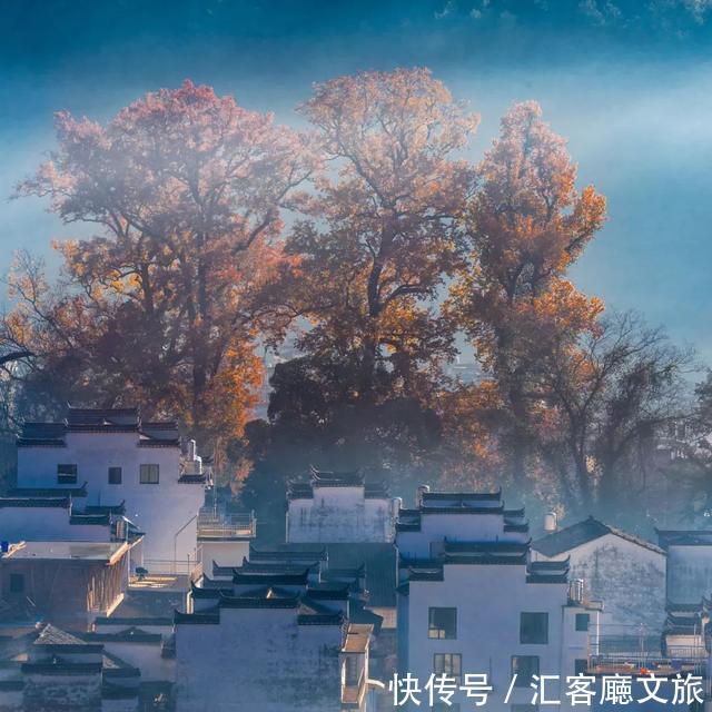 婺源的秋天，藏着最不像人间的人间，简直要把摄影师逼疯