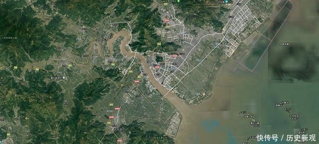 浙江各县级市卫星图PK，谁的建成区最大？义乌慈溪比较霸气！