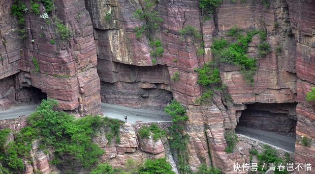 中国最美十大公路之一,郭亮挂壁公路