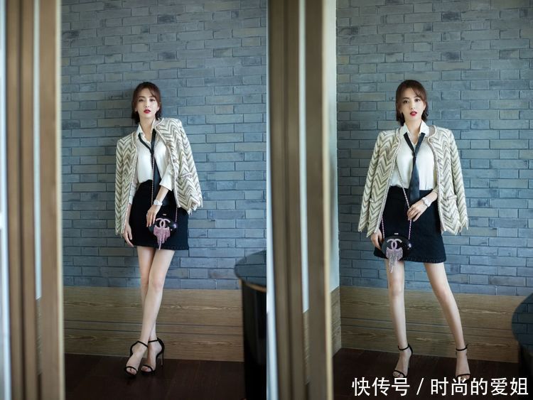 佟丽娅穿超短裤现身，暴露一双纤细美腿，比剪刀手卖萌100分