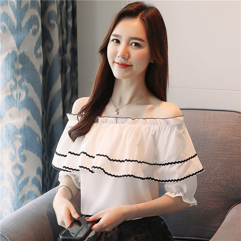 女人太丰满别穿紧身衣，太骚气!穿下图小衫，美得超高级