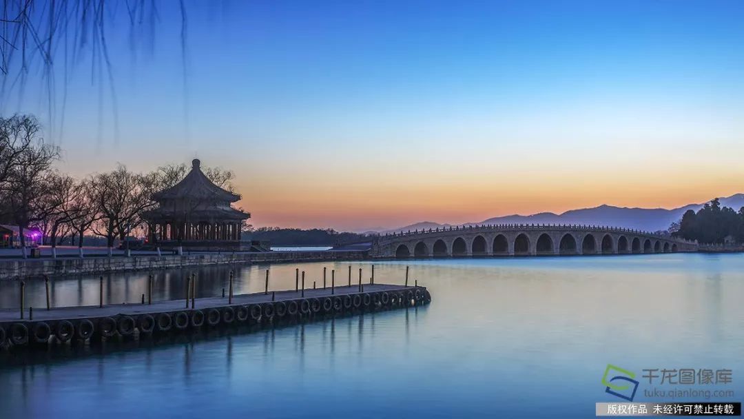 初春颐和园 静谧如诗画