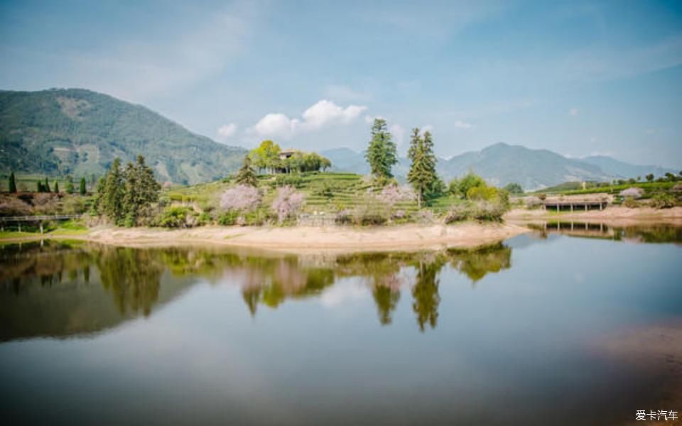 世外桃源@茶香环绕,与探岳陶醉在世外桃源。