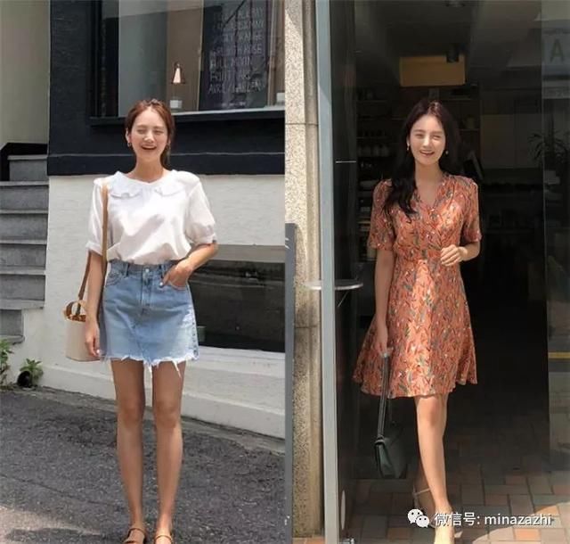 36度的天该怎么穿？40套清新or淑女or帅气的韩系chic穿搭 照着穿