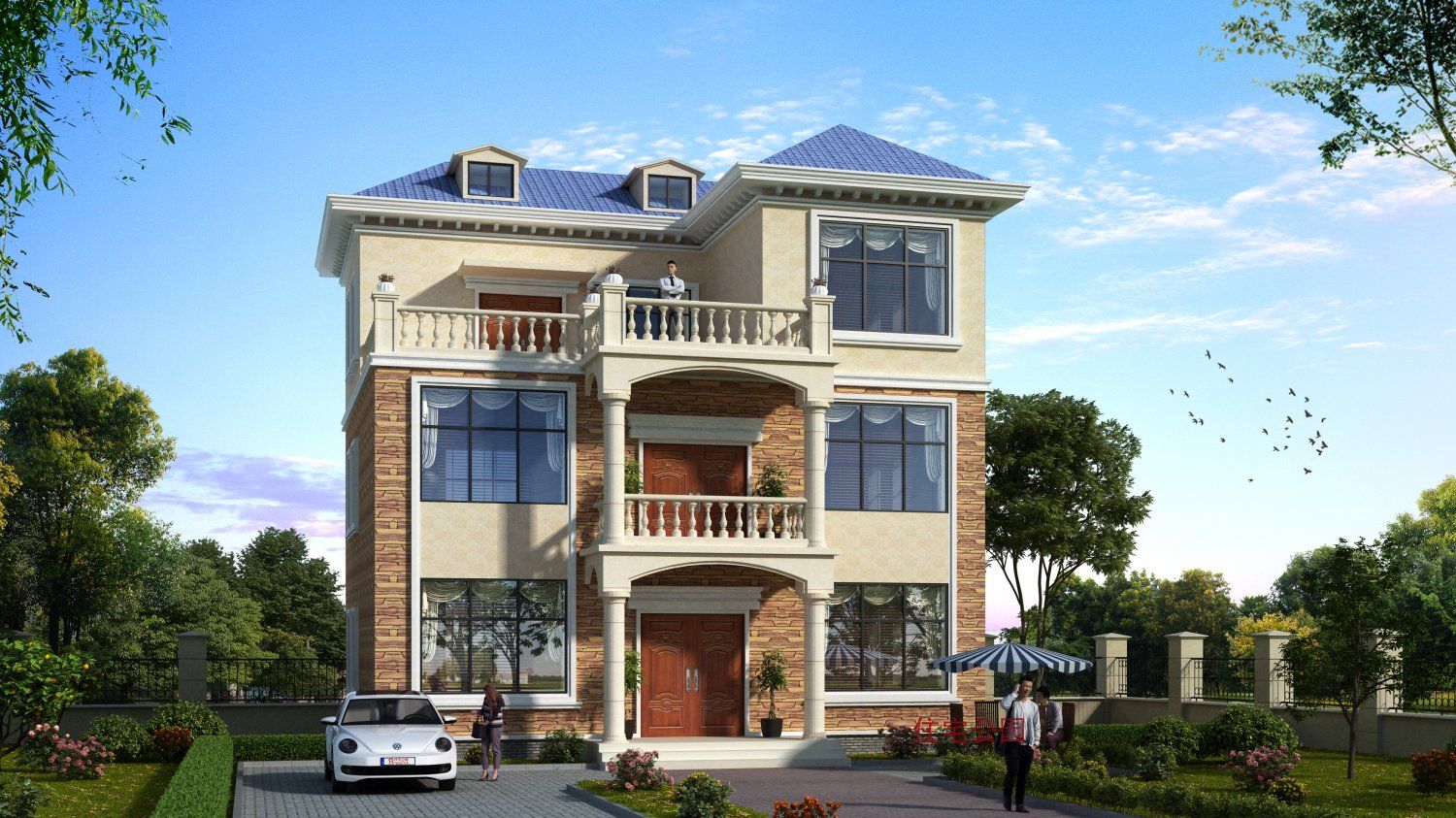 100张自建房图纸告诉你:农村老百姓盖什么样的房子才最受欢迎