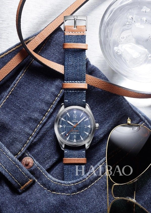 蓝色丹宁，致敬经典--欧米茄 (Omega) 发布全新铁霸至臻天文台表