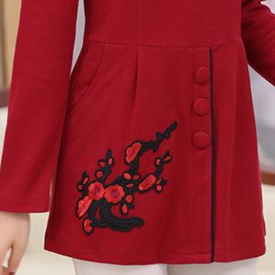 今年流行的女装，是这样的，难怪老妈一买就是4件，真是太好看了