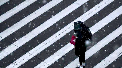 冬季城市雪景拍摄技巧，城市扫街摄影，轻松拍美照