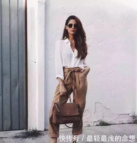  阔腿裤：腿粗腿短的女人，春夏最好别穿这3条裤子，难看不说还很显壮