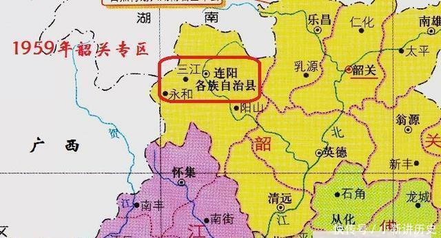 广东三县, 在广东省内格外特殊, 一县连三省, 是你家乡吗