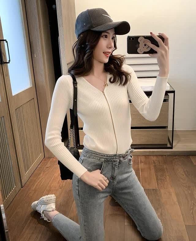  『好看』兼具温柔和干练气场的短款针织开衫：慵懒、舒服、好看“爆”了！