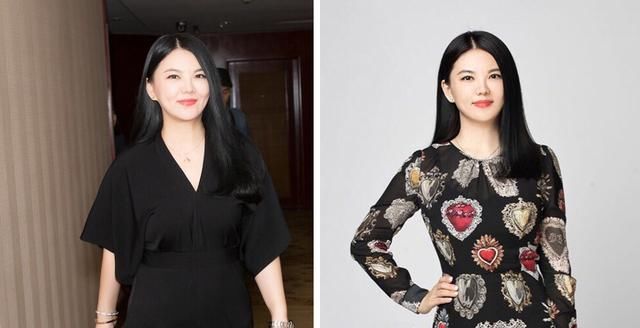 居然被瘦下来的李湘惊艳了!42岁身穿印花裙，照样美得优雅又高级