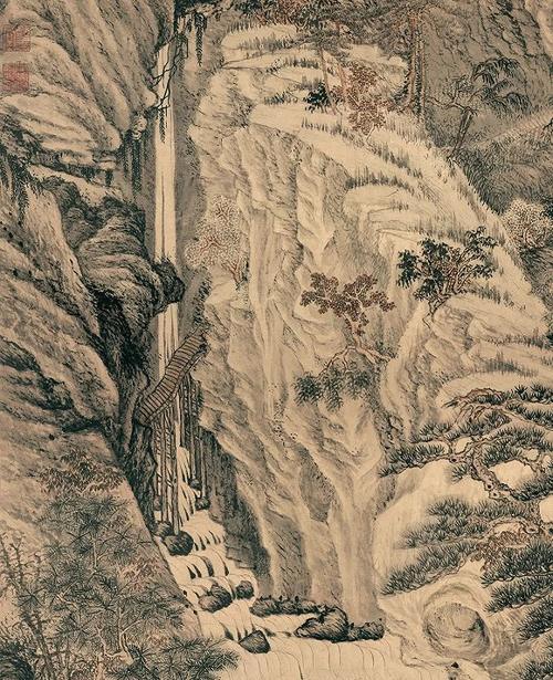 明代沈周41岁时凭借想象创作了一幅经典之作