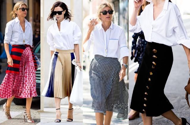 中性衬衫如何穿出女人味？36套示范搭配，让你扮的优雅有气质