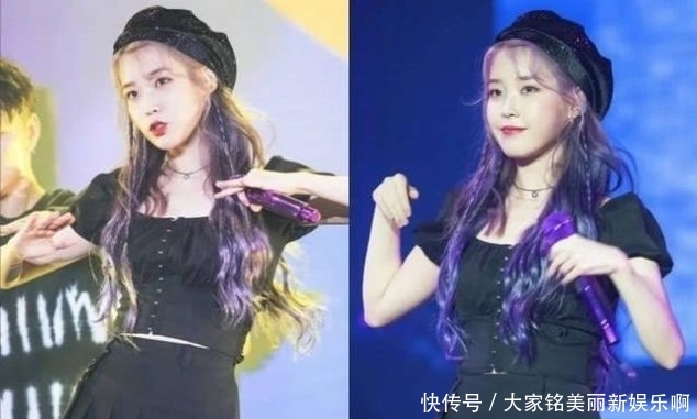 『色系』IU舞台造型如小仙女一般明艳动人,清新率真少女感十足