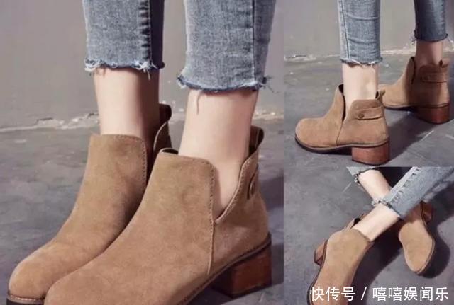  今秋：马丁靴已经out了，今秋流行的是“莫兰迪色”短靴，太美了！