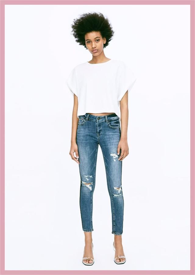 粗腿女孩真人测评|世界上真的存在显腿瘦的牛仔裤吗?