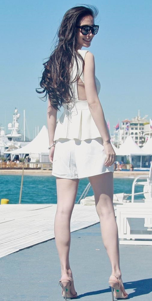 杨颖钟爱高跟鞋，可这高度我保证你一双都驾驭不了