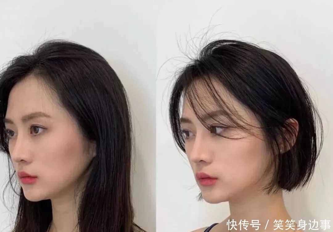 理发店■刚从理发店整容回来,变美一款发型就够了!