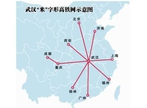 中国八纵八横高铁规划，缔造八大米字型枢纽城市，有你家乡吗