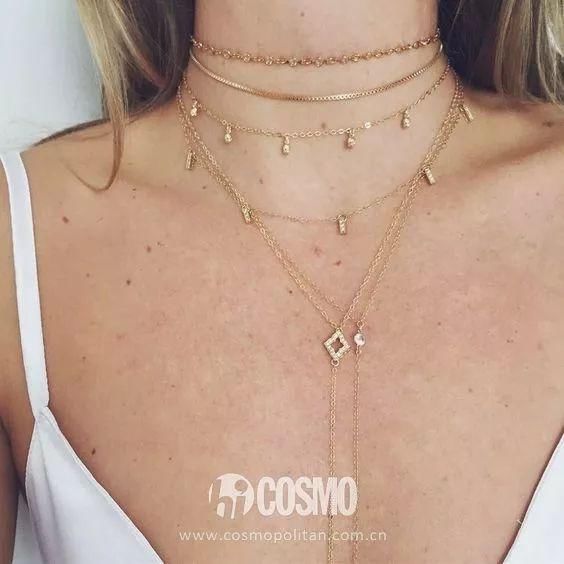 时髦办｜比choker更好搭的锁骨链，爱它