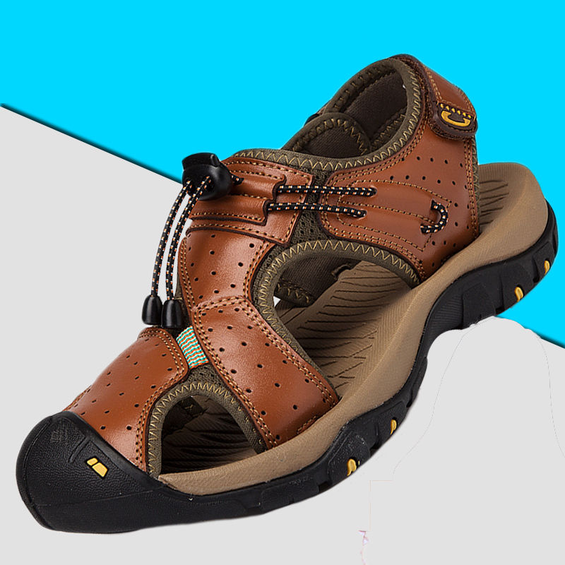 有一种凉鞋叫:蜈蚣鞋，柔软透气，适合7080男人，体面高贵