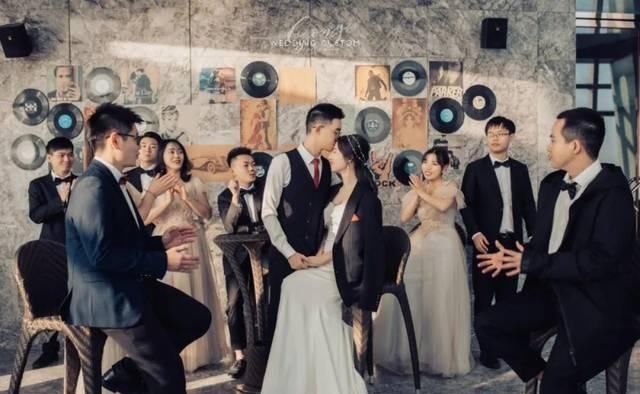 韩式■韩式简约婚礼,白色和绿色和他们的爱情一样,一拍即合!