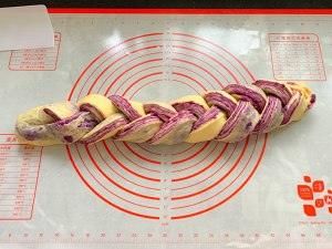  『面团』超美的紫薯大理石吐司