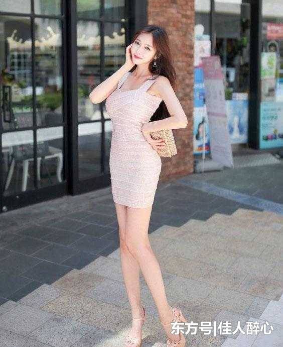 紧身裙当然更配好身材, 穿出无穷韵味