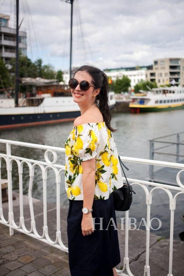 这个夏日，我选择把水果穿上身！樱桃、柠檬、菠萝……度假风情满