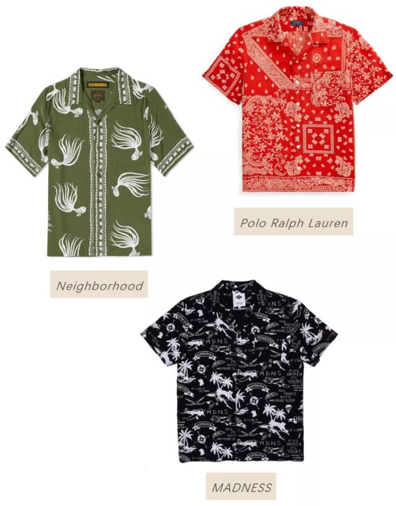 怀旧经典!夏威夷衬衫是今年回潮的独特搭配单品!