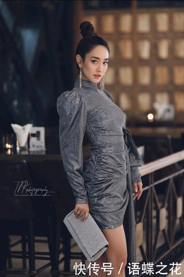 【女星】泰国女星邱敏敏,合作过朱一龙还是weir的荧幕cp!真白富美