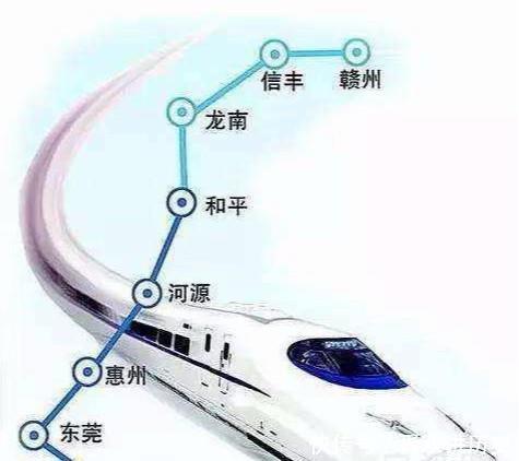  【全线】高铁：江西至深圳全线开工的一条350时速高铁，经过你家