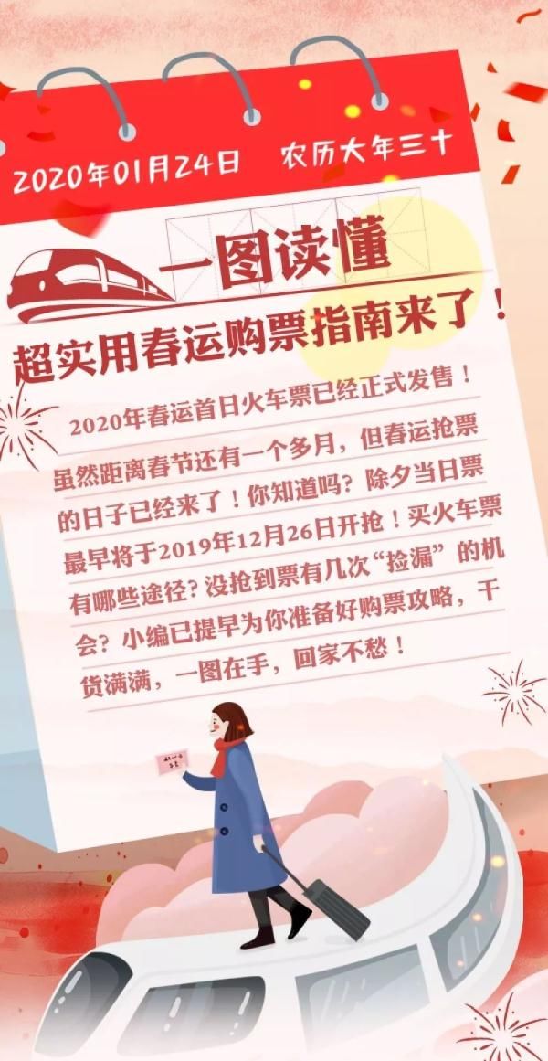  [指南]春运没抢到票怎么办？春节快递停发时间表？超实用指南收