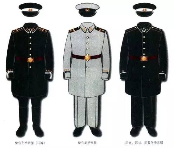 【警服一览】中国警服的百年历史变迁