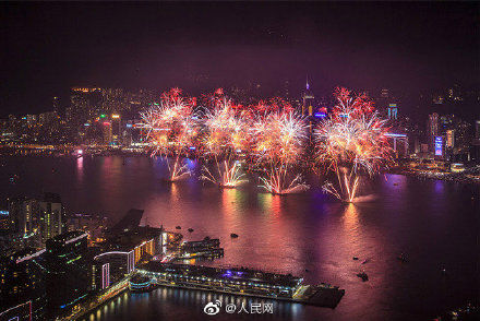  年来■10年来首次！香港取消2020跨年烟花汇演