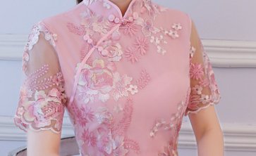 一袭中国旗袍，学下面的女人旗袍搭配丁字裤，美得让人窒息