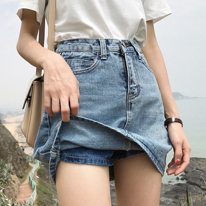 短而不露，性感又方便，时尚裙裤让你放心大胆的秀双腿