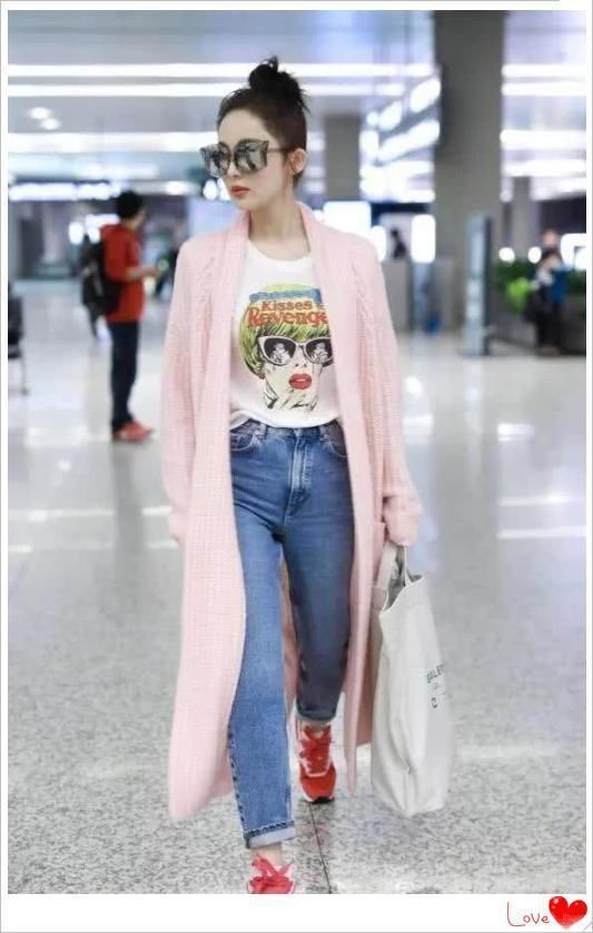 当82斤周迅和104斤娜扎同穿一件T恤，网友：看完瞬间放弃减肥了！