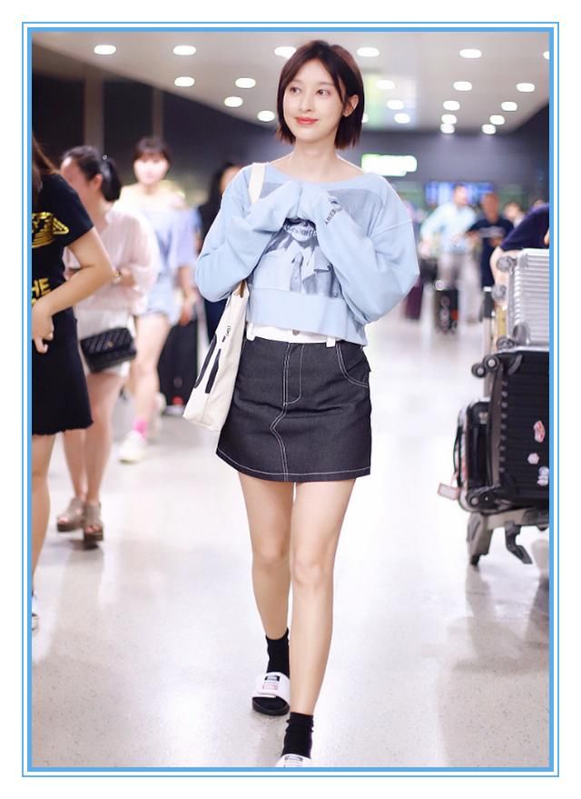 34岁张俪少女感绝了！穿A字裙嫩回未成年，连27岁李沁都望尘莫及