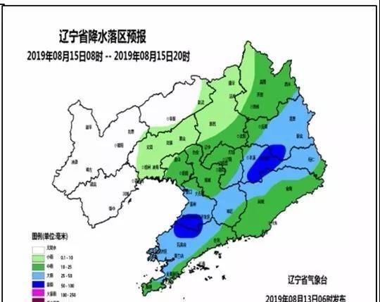 辽宁雨情通报及后续滚动预报