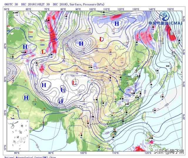 暴雪 寒潮“双警报齐鸣”！中到大雪恐将真持续到2019年