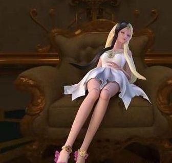 精灵梦叶罗丽中穿白裙子最漂亮个几位仙子，最后一位是公认女神