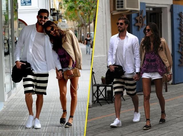 德国门将失落离场，维秘辣模女友透视装微笑臀上阵竟为劲敌加油