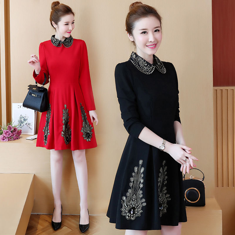 中秋新上架:洋气秋裙!忒适合32-56岁穿,比旗袍更有女人味