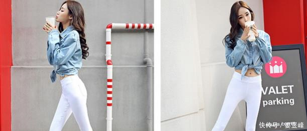 如此身材的打底裤美女，凸显魅力小蛮腰，吸引力十足