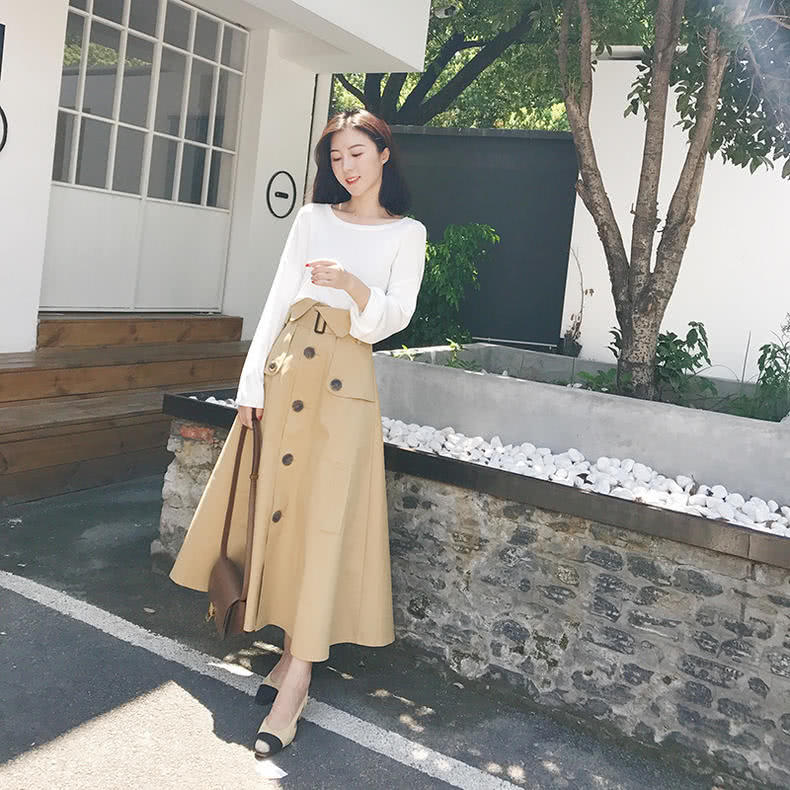 常穿半身裙，灵动飘逸又不失优雅，演绎别样风情！