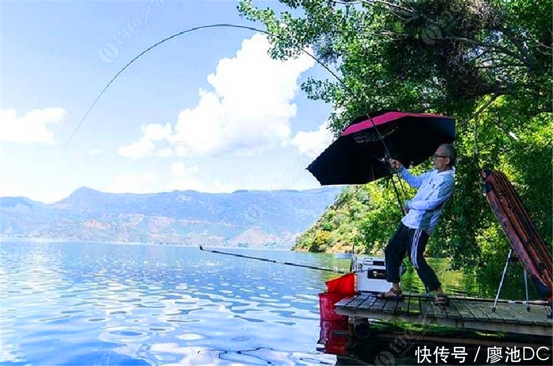不应打满竿,当我们使用硬竿粗线钓大鱼时