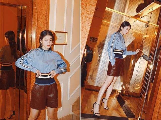 35岁韩雪真是厉害，穿短裤套装：真心令人着迷！